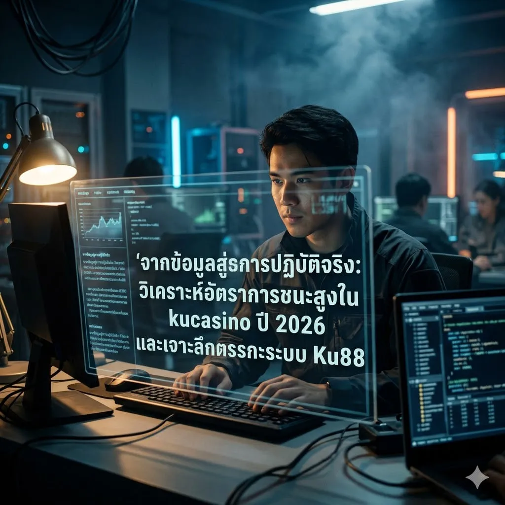 จากข้อมูลสู่การปฏิบัติจริง: วิเคราะห์อัตราการชนะสูงใน kucasino ปี 2026 และเจาะลึกตรรกะระบบ Ku88