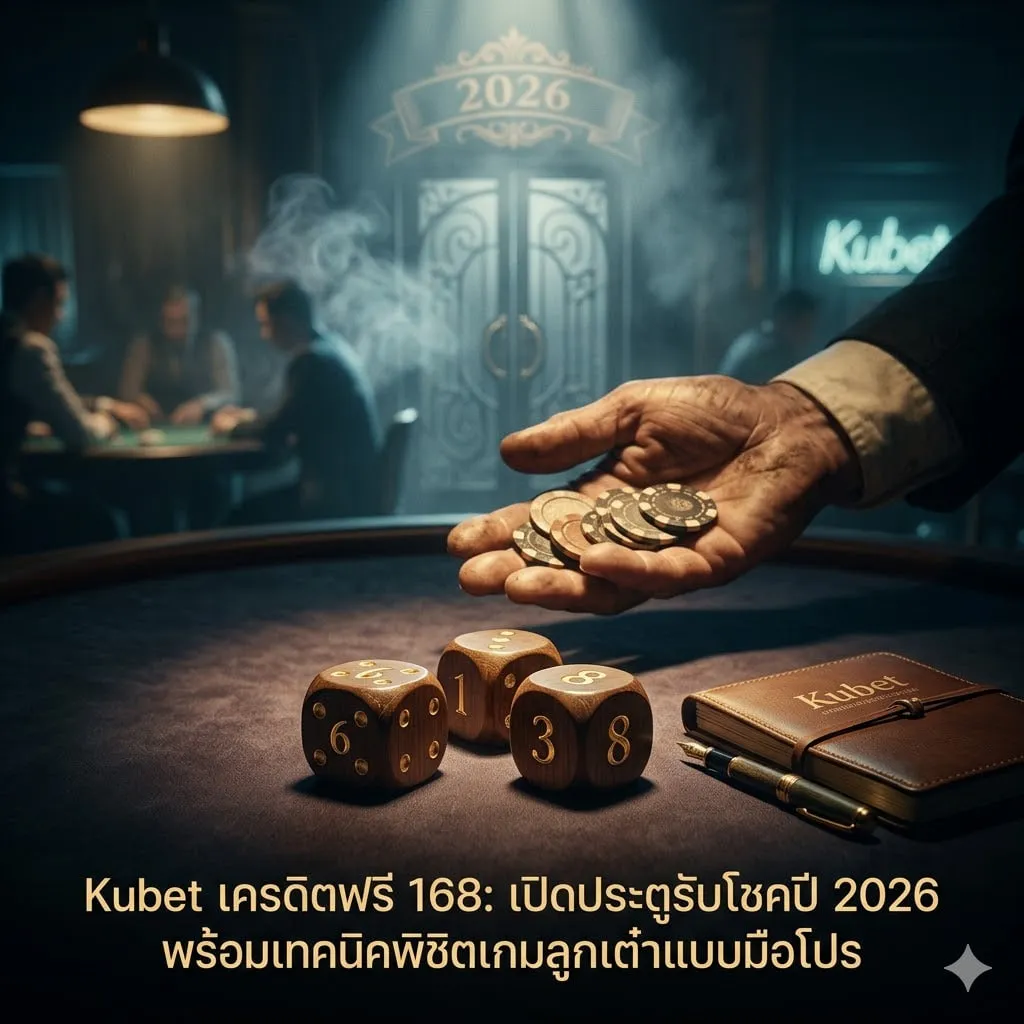 Kubet เครดิตฟรี 168: เปิดประตูรับโชคปี 2026 พร้อมเทคนิคพิชิตเกมลูกเต๋าแบบมือโปร