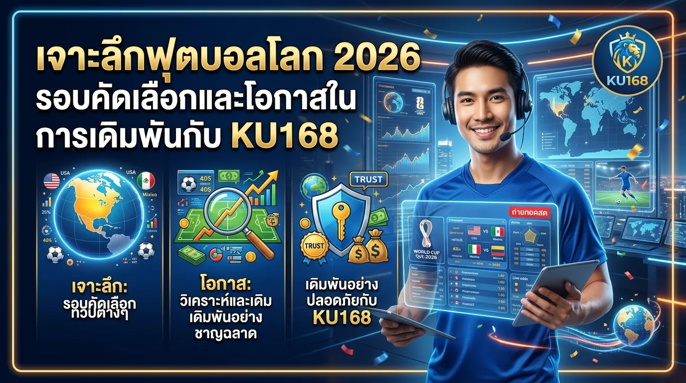 กลยุทธ์ไฮบริด 2026: เจาะลึกโมเดลกำไรผ่านฟุตบอลโลกและ KUBET