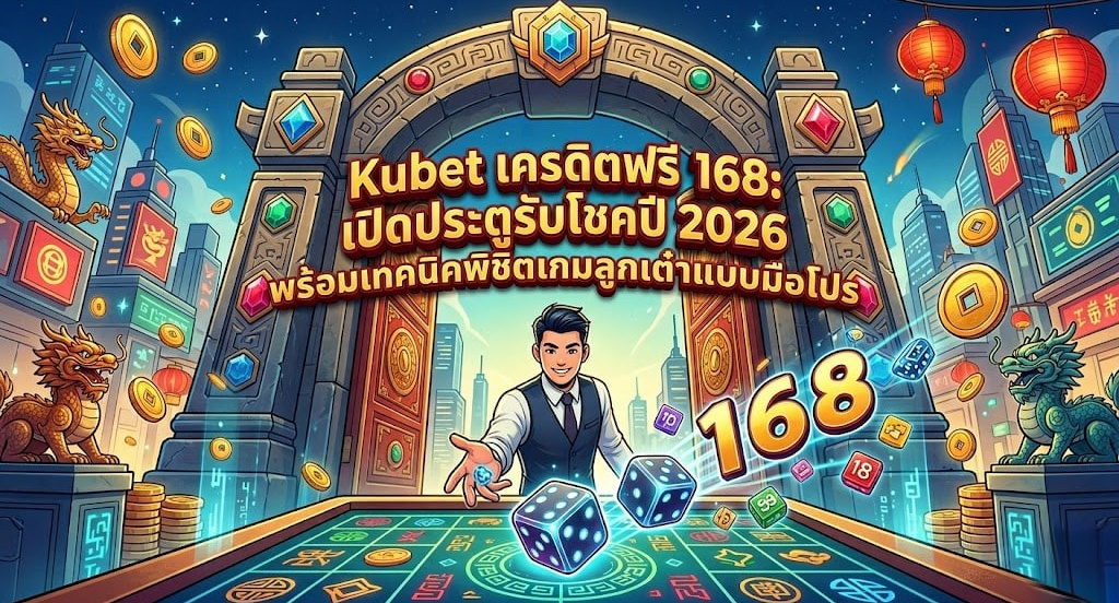 Kubet เครดิตฟรี 168: เปิดประตูรับโชคปี 2026 พร้อมเทคนิคพิชิตเกมลูกเต๋าแบบมือโปร